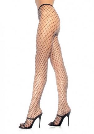 Xena Spandex Diamond Tights - One Size - Black | 714718027067 | Available at EroticWarehouse.com