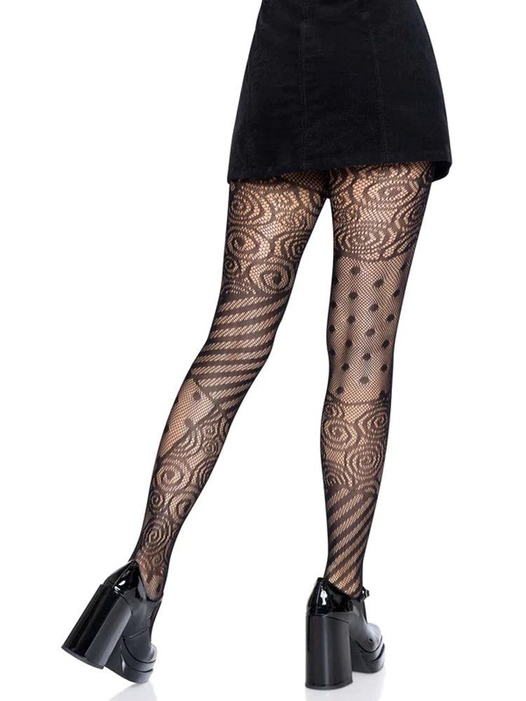 Doll Net Tights - One Size - Black | 714718566047 | Available at EroticWarehouse.com