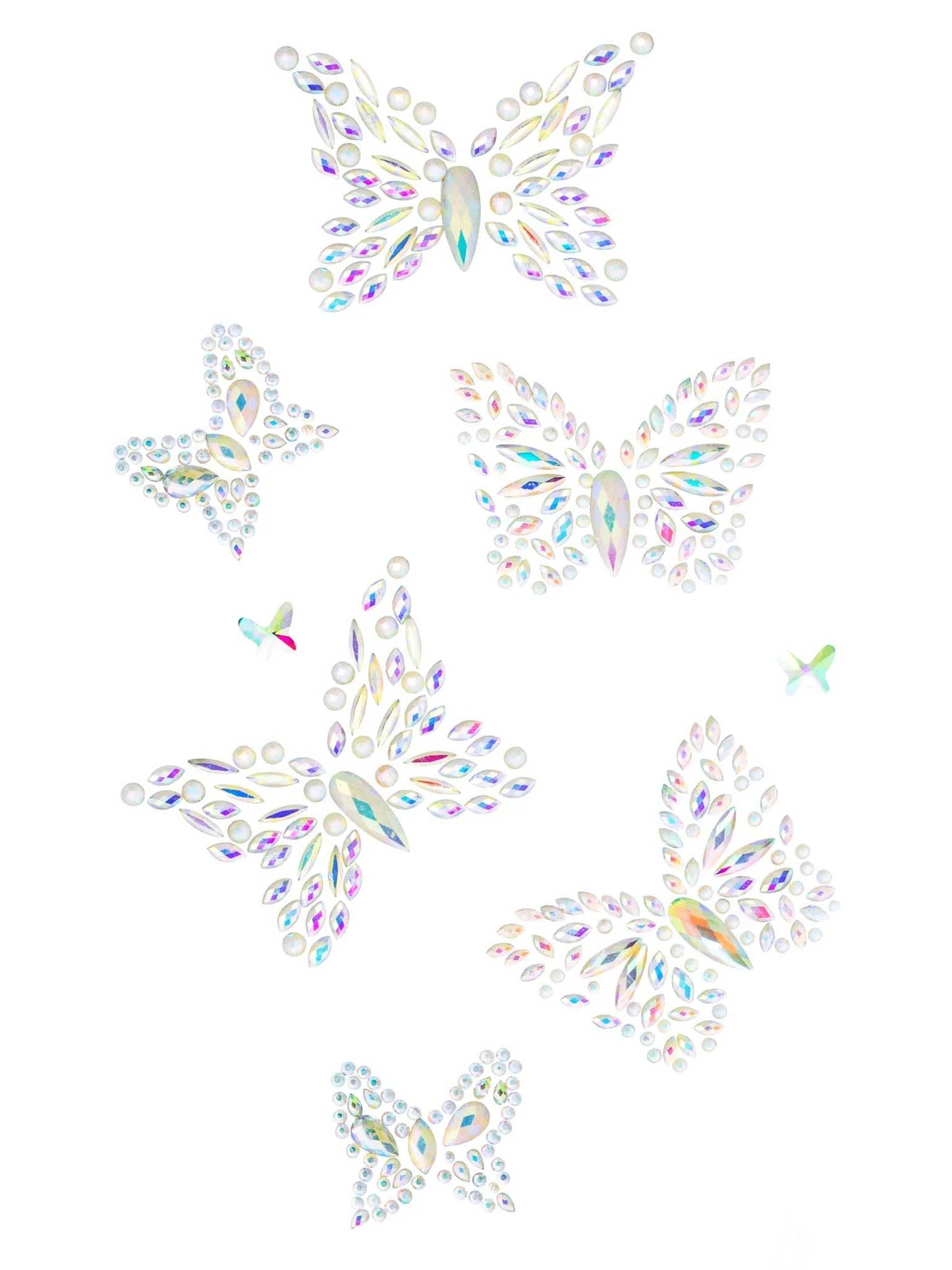 Aurelia Glow in the Dark Body Jewels Sticker | 714718566641 | Available at EroticWarehouse.com