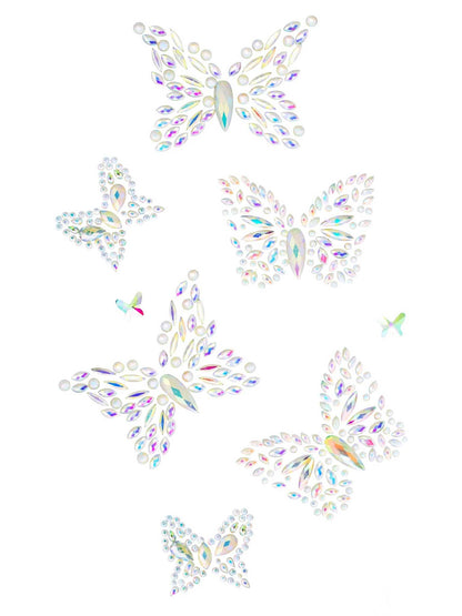 Aurelia Glow in the Dark Body Jewels Sticker | 714718566641 | Available at EroticWarehouse.com