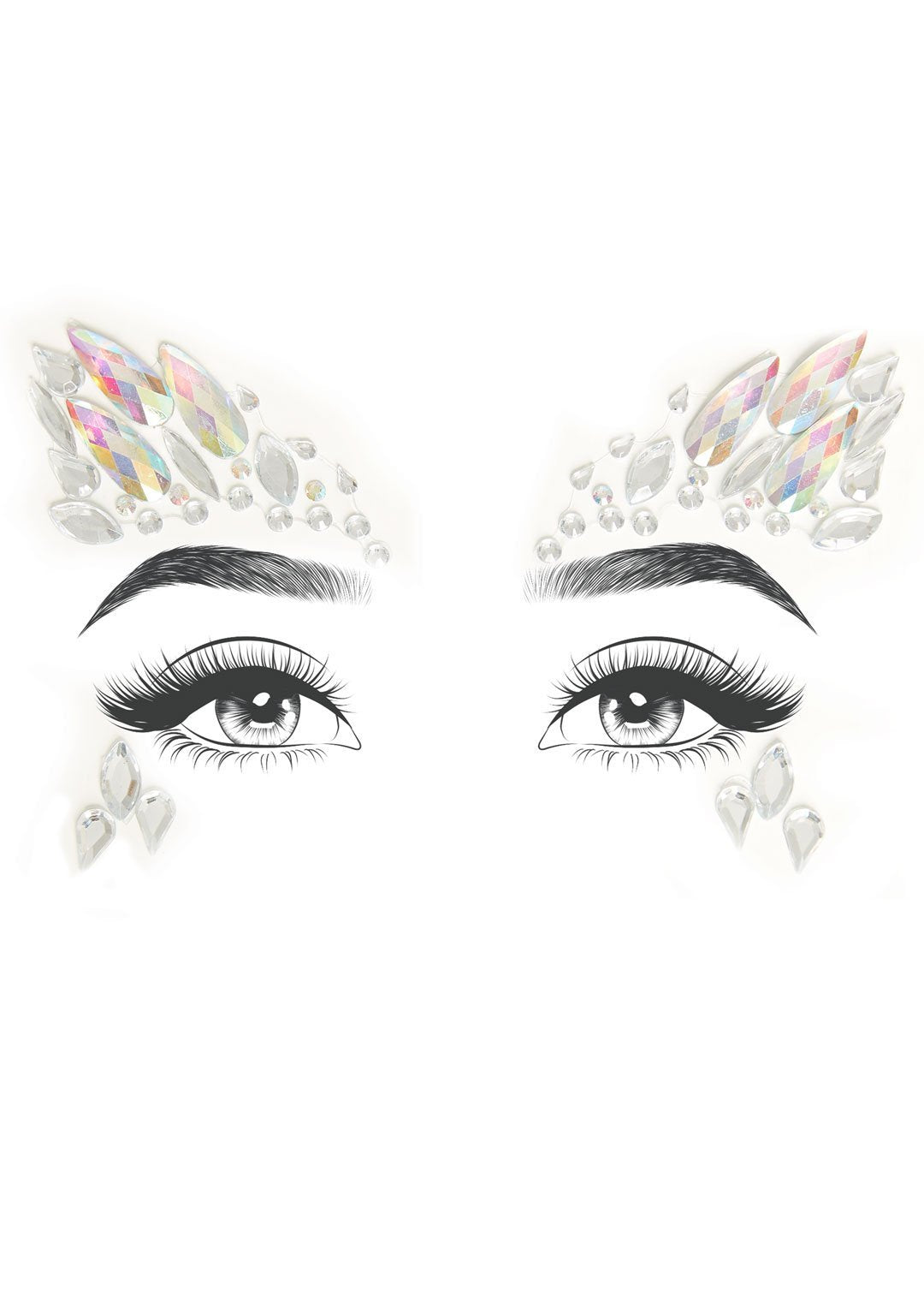 Arista Adhesive Face Jewels | 714718539331 | Available at EroticWarehouse.com