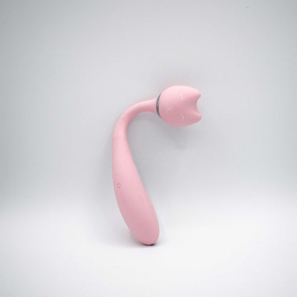 Purrs Like a Kitten Wand Vibrator - Pink | 850014891060 | Available at EroticWarehouse.com