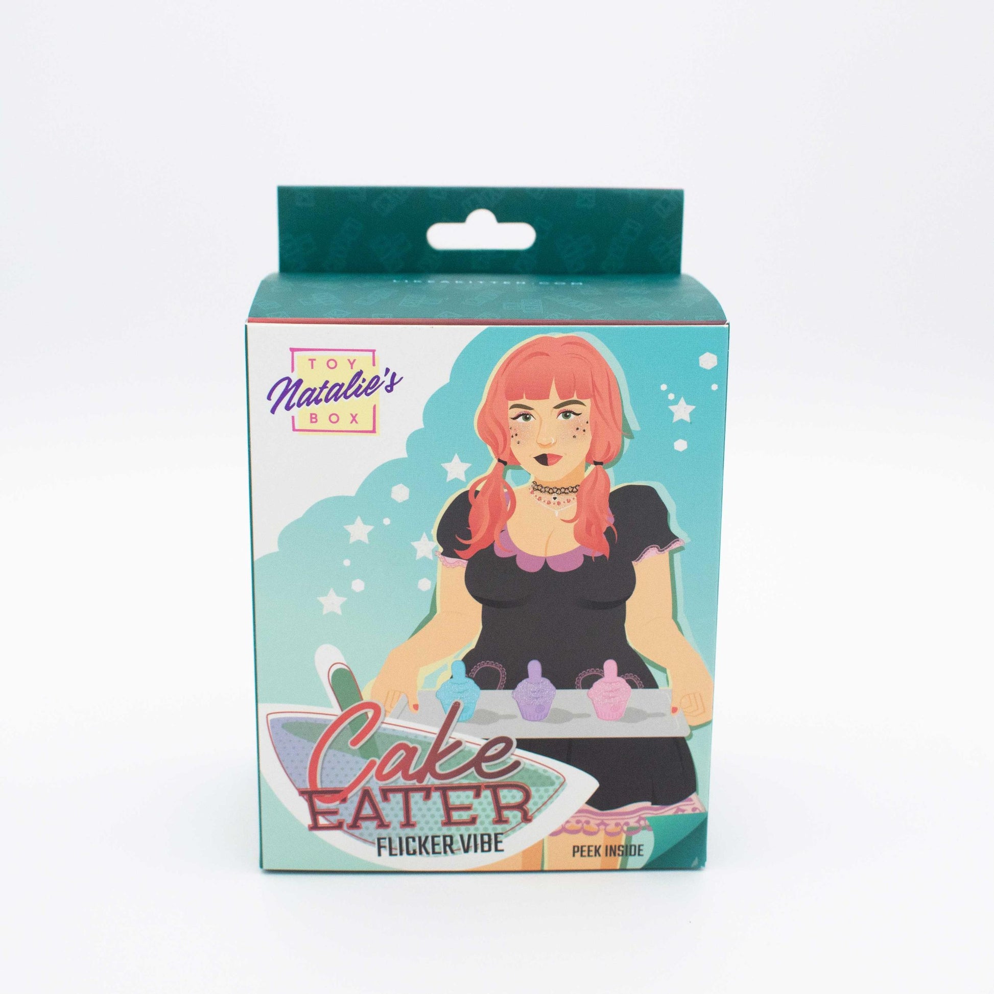 Cake Eater Clit Flicker Stimulator - Blue | 810120340821 | Available at EroticWarehouse.com