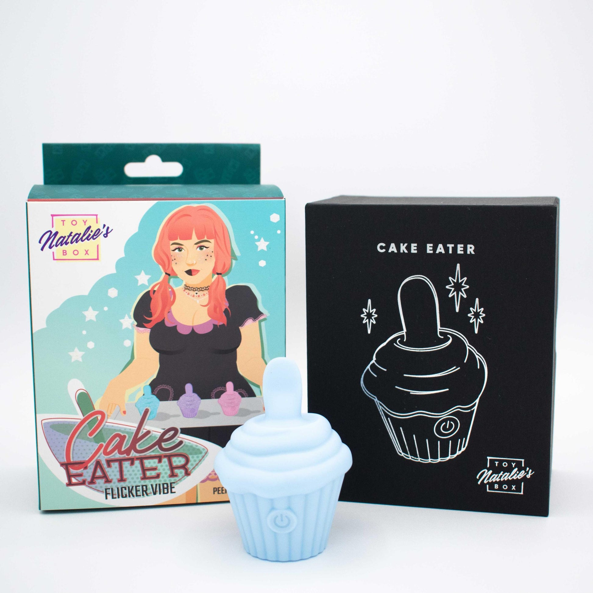 Cake Eater Clit Flicker Stimulator - Blue | 810120340821 | Available at EroticWarehouse.com