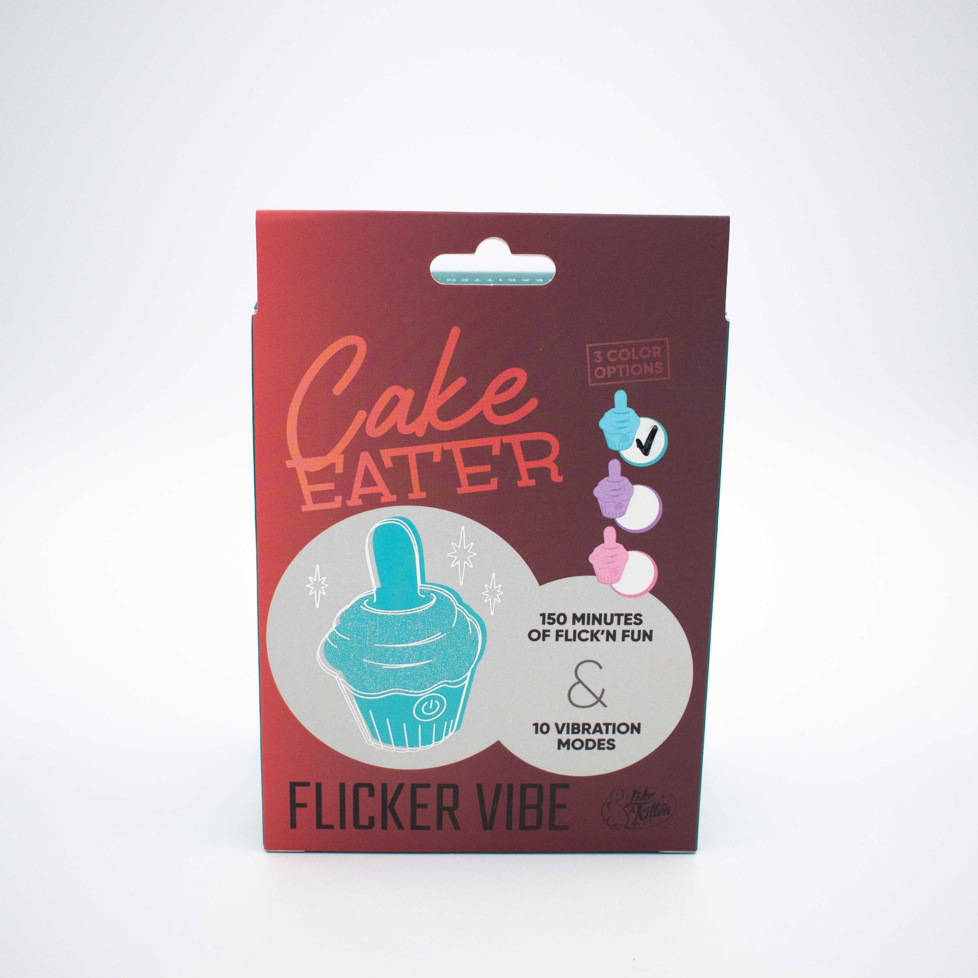 Cake Eater Clit Flicker Stimulator - Blue | 810120340821 | Available at EroticWarehouse.com