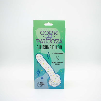 Cock-a-Palooza Confetti Silicone Suction Dildo | 810120340869 | Available at EroticWarehouse.com