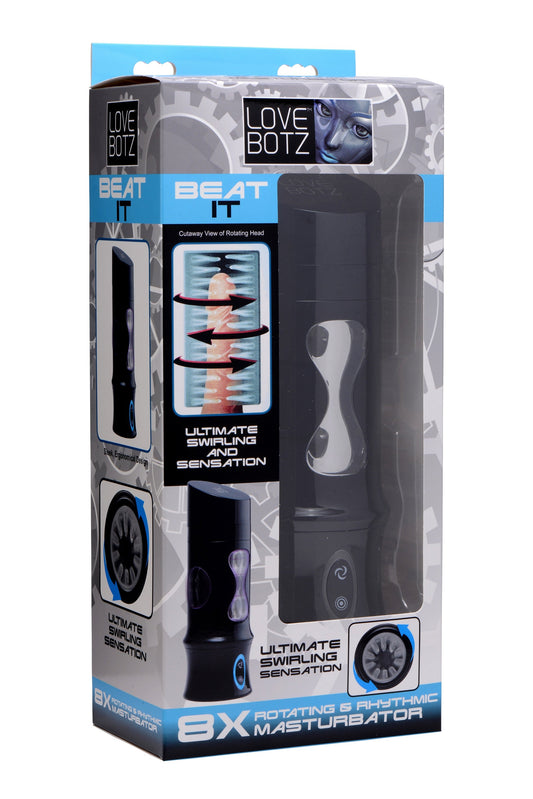 Love Botz Beat It 8x Rotating & Rhythmic Masturbator | 848518022677 | Available at EroticWarehouse.com