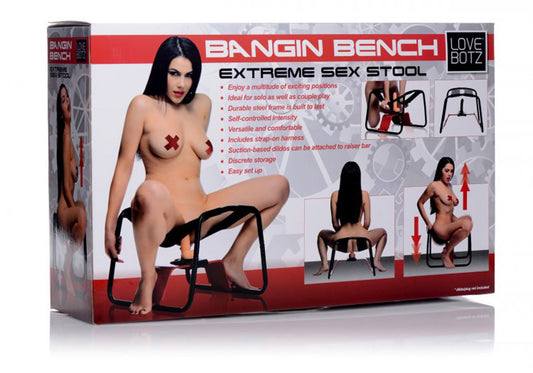 Bangin Bench Extreme Sex Stool | 848518026187 | Available at EroticWarehouse.com