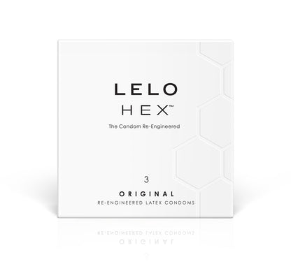 Hex Condoms Original - 3 Pack | 7350075022470 | Available at EroticWarehouse.com