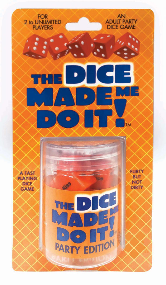 The Dice Made Me Do It - Party Edition | 685634102407 | Available at EroticWarehouse.com