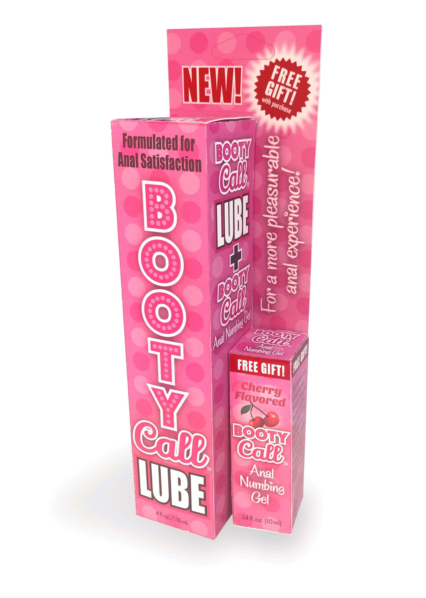 Booty Call Lube Duo 4 Oz | 685634101912 | Available at EroticWarehouse.com