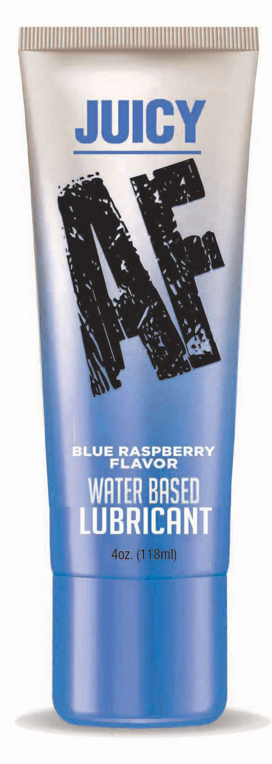 Juicy Af - Blueberry Water Based Lubricant - 4 Oz | 685634102919 | Available at EroticWarehouse.com