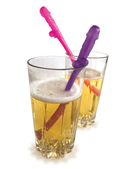 Super Fun Penis Party Straws | 817717010570 | Available at EroticWarehouse.com
