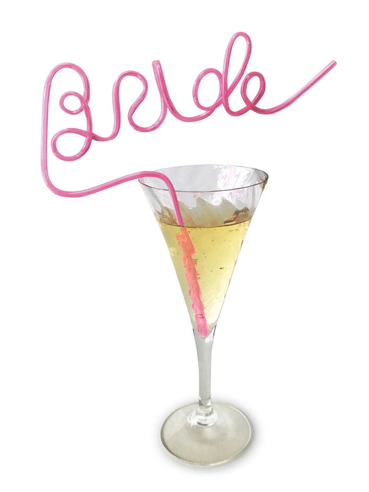 Glitterati Bride Straw | 817717010907 | Available at EroticWarehouse.com