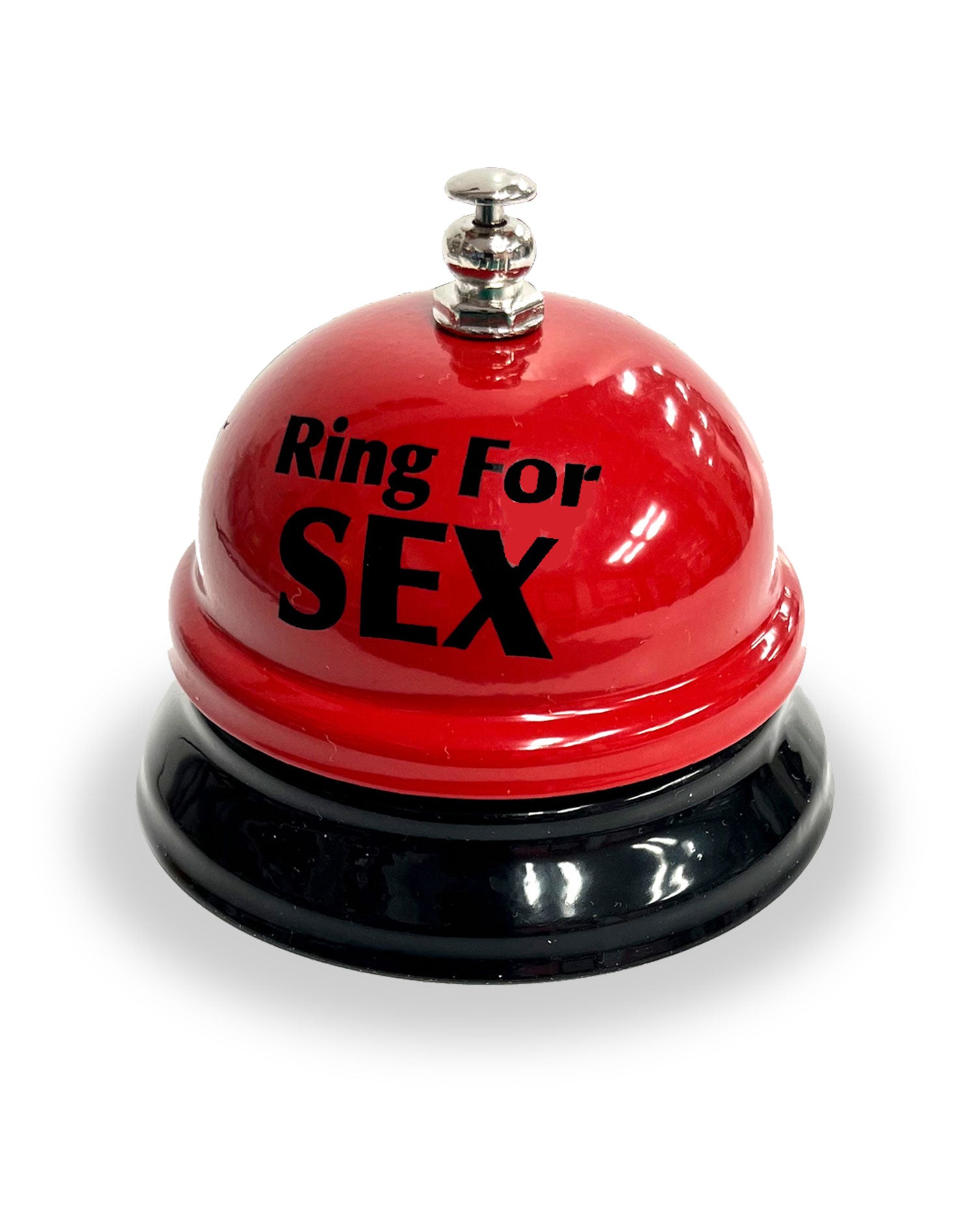 Ring for Sex Desk Bell - Red | 817717011638 | Available at EroticWarehouse.com