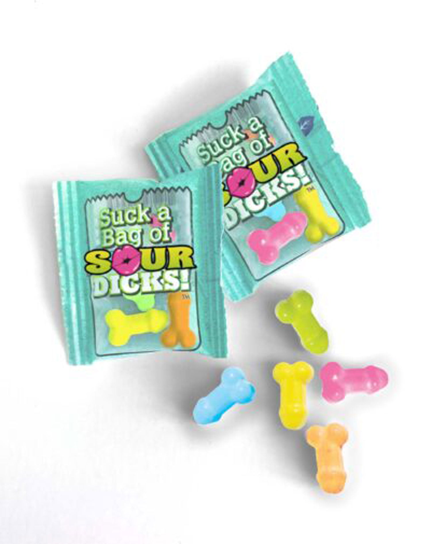 Suck a Bag of Sour Dicks - Bag of 25 | 817717011690 | Available at EroticWarehouse.com