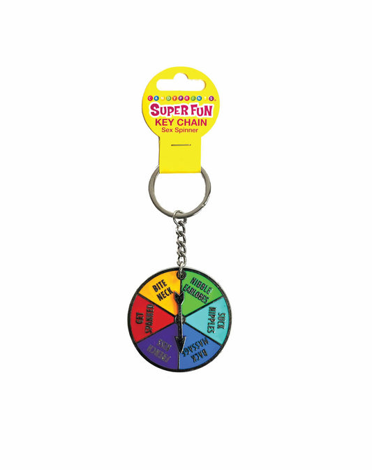 Super Fun Key Chain, Sex Spinner | 817717011751 | Available at EroticWarehouse.com