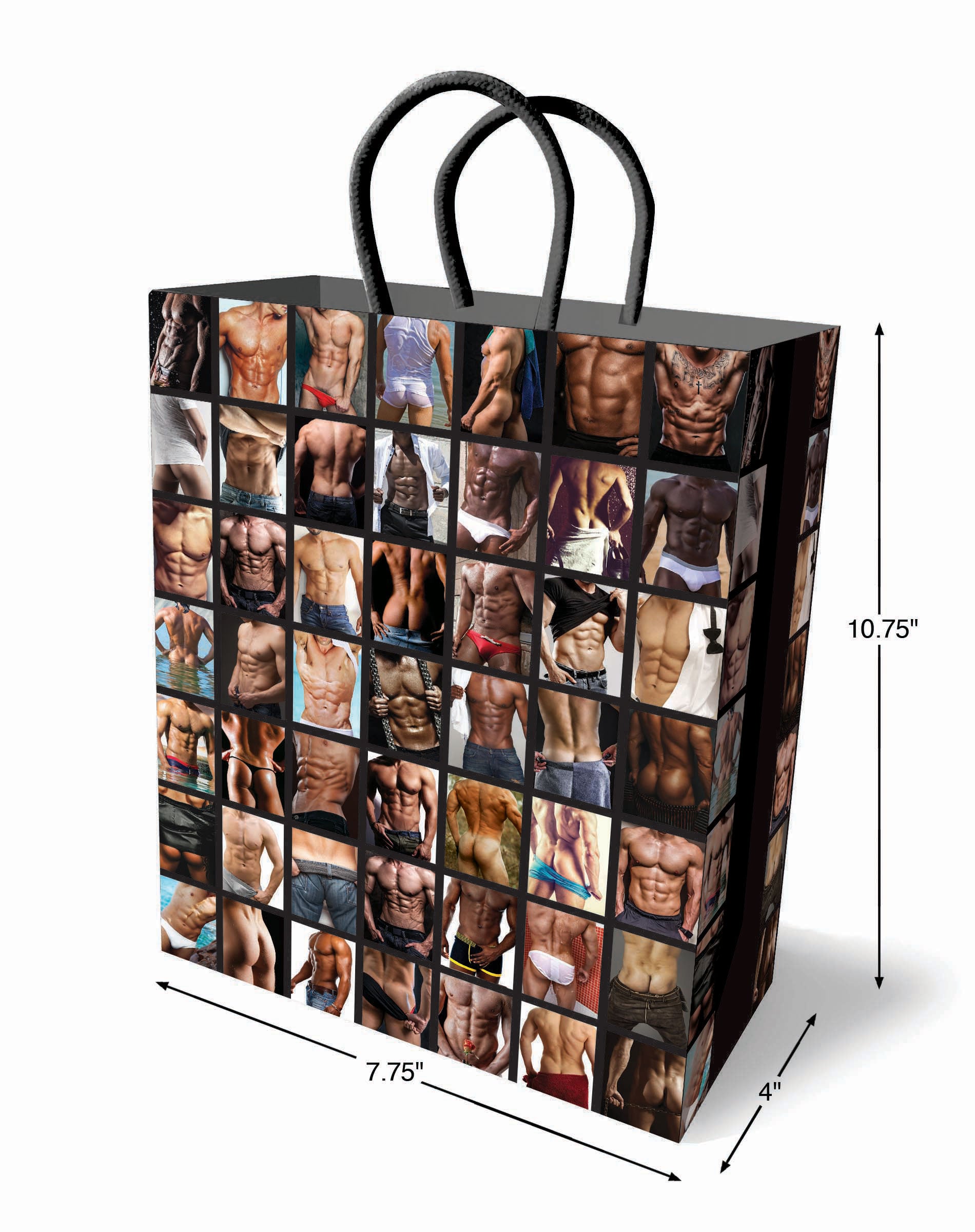 Sexy Guys Gift Bag | 685634103633 | Available at EroticWarehouse.com