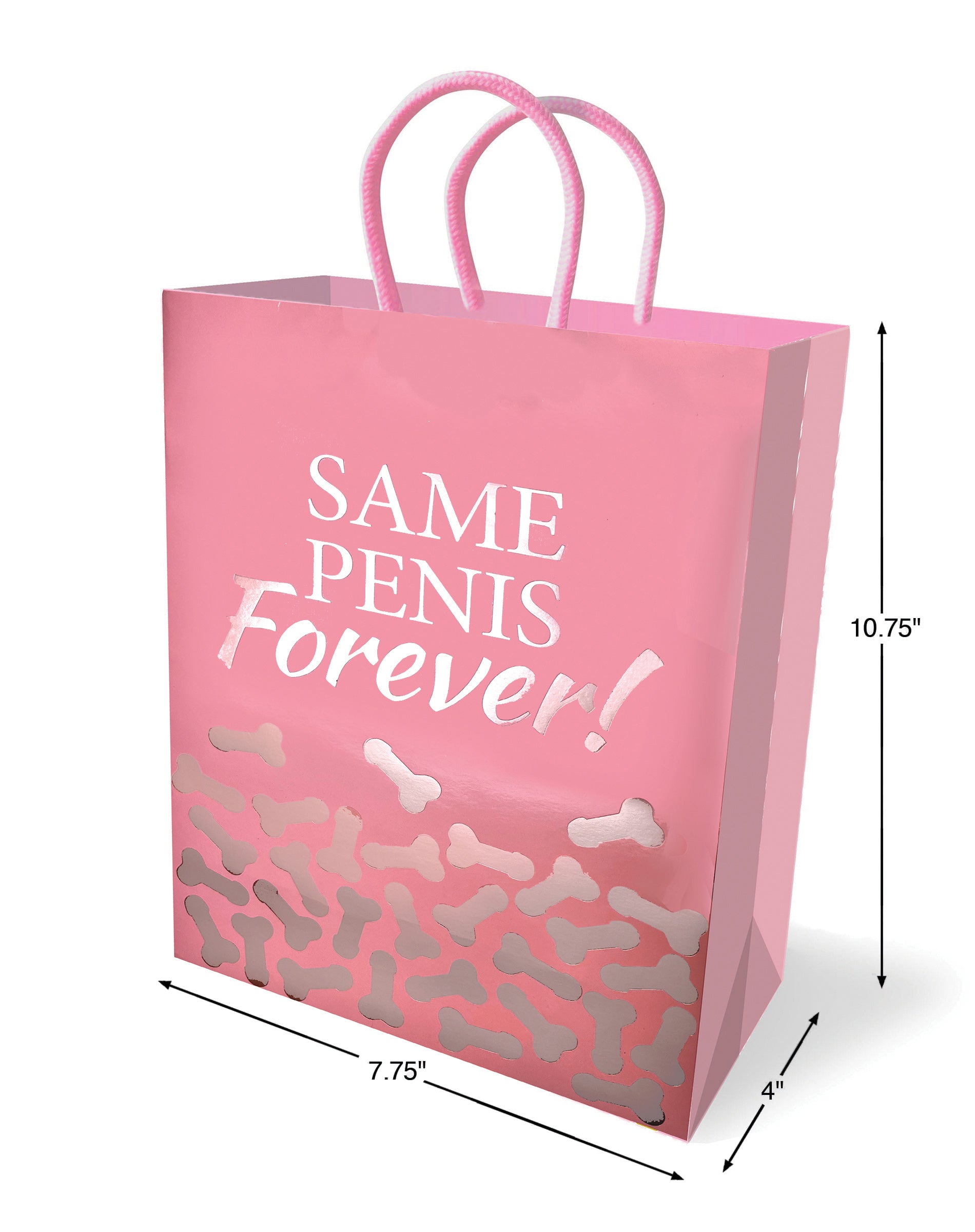 Same Penis Forever - Gift Bag | 685634104081 | Available at EroticWarehouse.com
