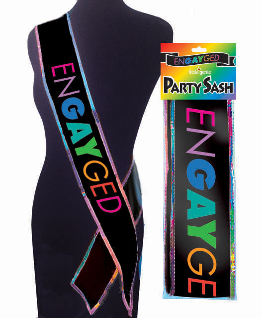 Engayged Sash | 685634102223 | Available at EroticWarehouse.com