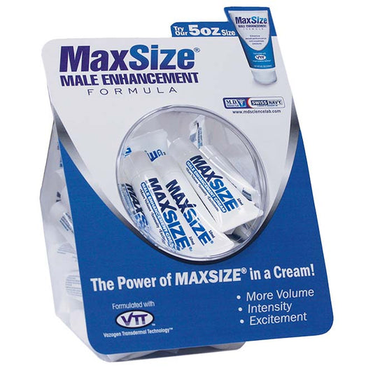 Max Size Gel - 50 Count Fishbowl - 10ml Packets | | Available at EroticWarehouse.com