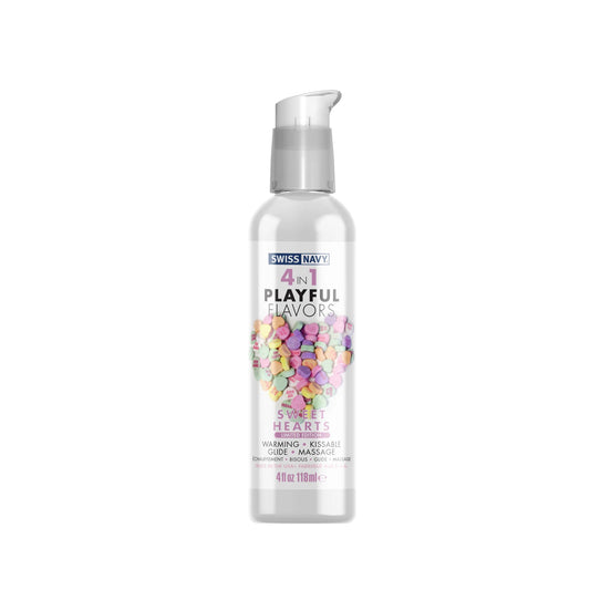 Playful Flavors - Sweethearts - Limited Edition 4 Oz | 699439007218 | Available at EroticWarehouse.com