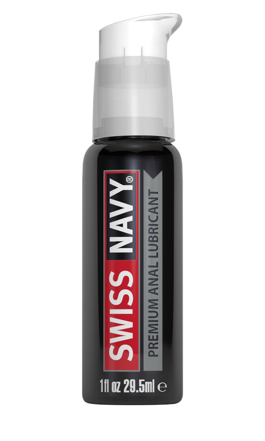 Swiss Navy Premium Silicone Anal Lubricant - 1 Oz. | 699439000479 | Available at EroticWarehouse.com