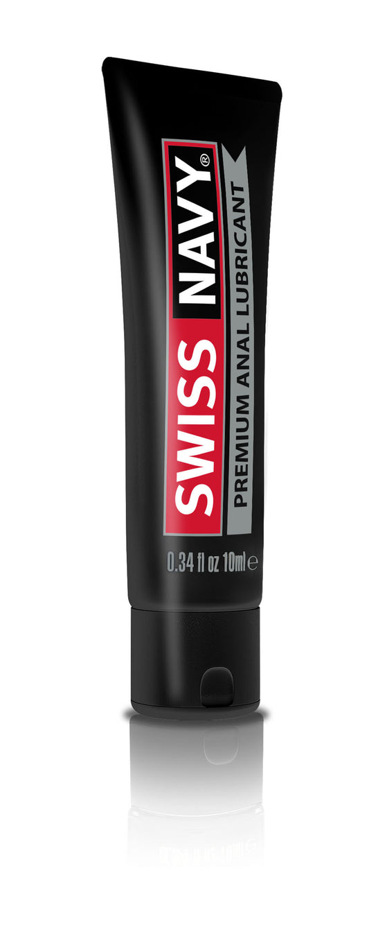 Swiss Navy Premium Silicone Anal Lubricant - 10ml | 699439003975 | Available at EroticWarehouse.com