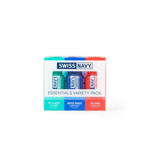 Swiss Navy Essentials Variety Pack 3-1oz | 69943900704 | Available at EroticWarehouse.com