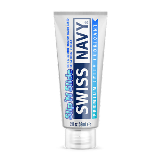 Swiss Navy Slip N Slide - Premium Jelly Lubricant - 2 Fl. Oz. | 699439006488 | Available at EroticWarehouse.com
