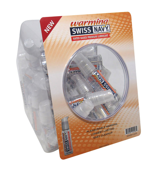 Swiss Navy Warming 1 Oz 50pc Fishbowl | 699439004439 | Available at EroticWarehouse.com