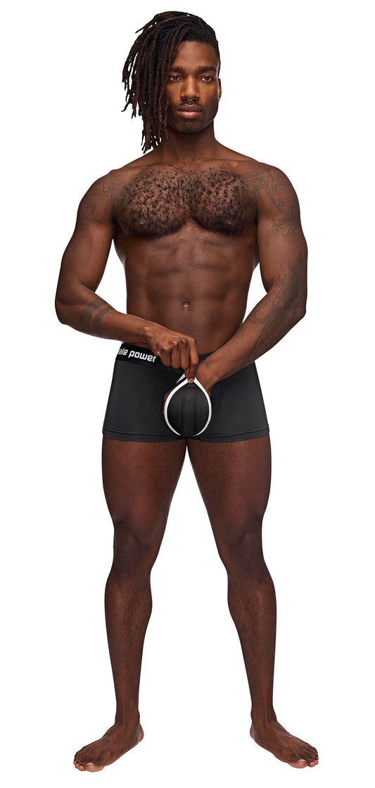 The Helmet Short - X-Large - Black | 845830086042 | Available at EroticWarehouse.com