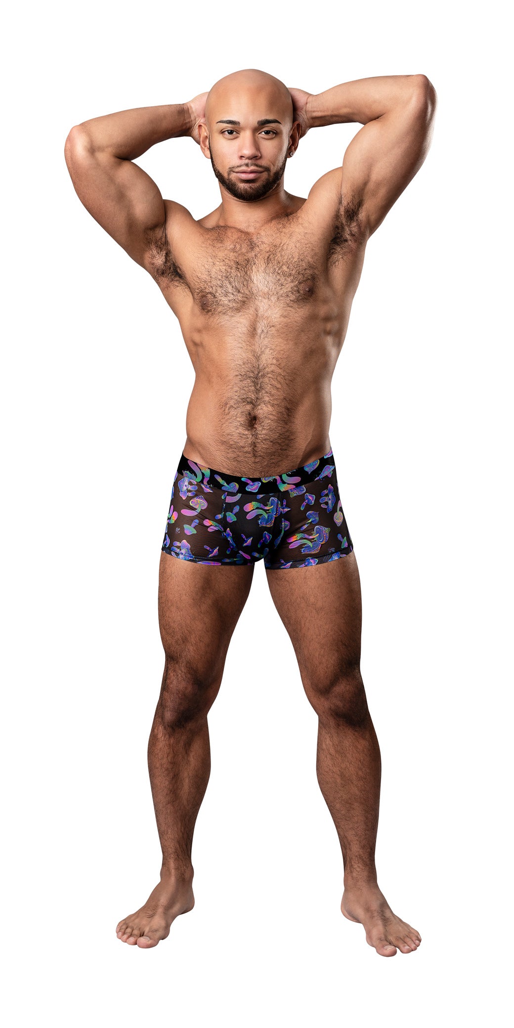 Hazy Dayz - Pouch Short - Large - Mushroom | 845830092685 | Available at EroticWarehouse.com