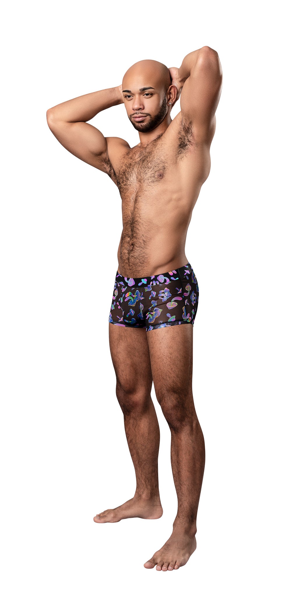 Hazy Dayz - Pouch Short - Large - Mushroom | 845830092685 | Available at EroticWarehouse.com