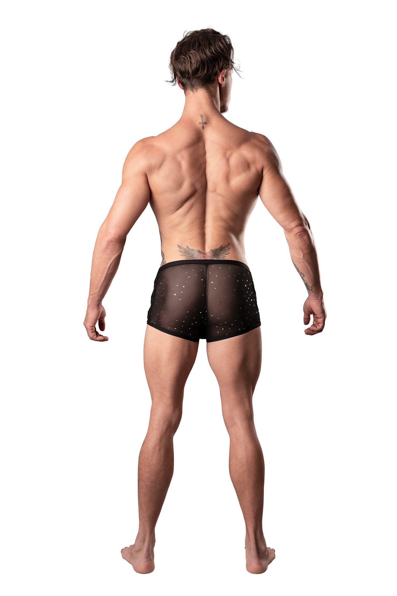 Show Stopper - Mini Short - Large - Black | 845830091473 | Available at EroticWarehouse.com