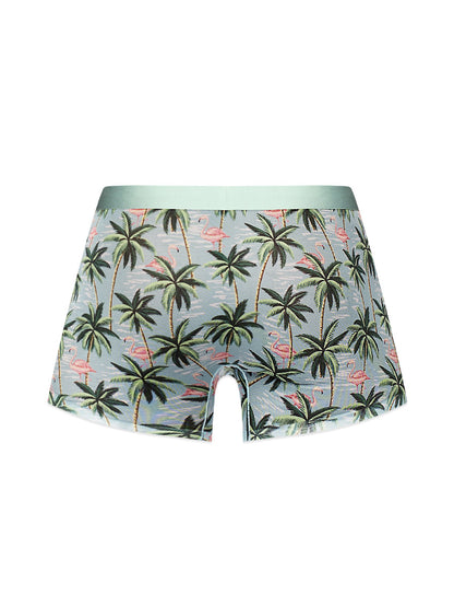 Sheer Prints - Seamless Sheer Short - X-Large - Flamingo | 845830089425 | Available at EroticWarehouse.com