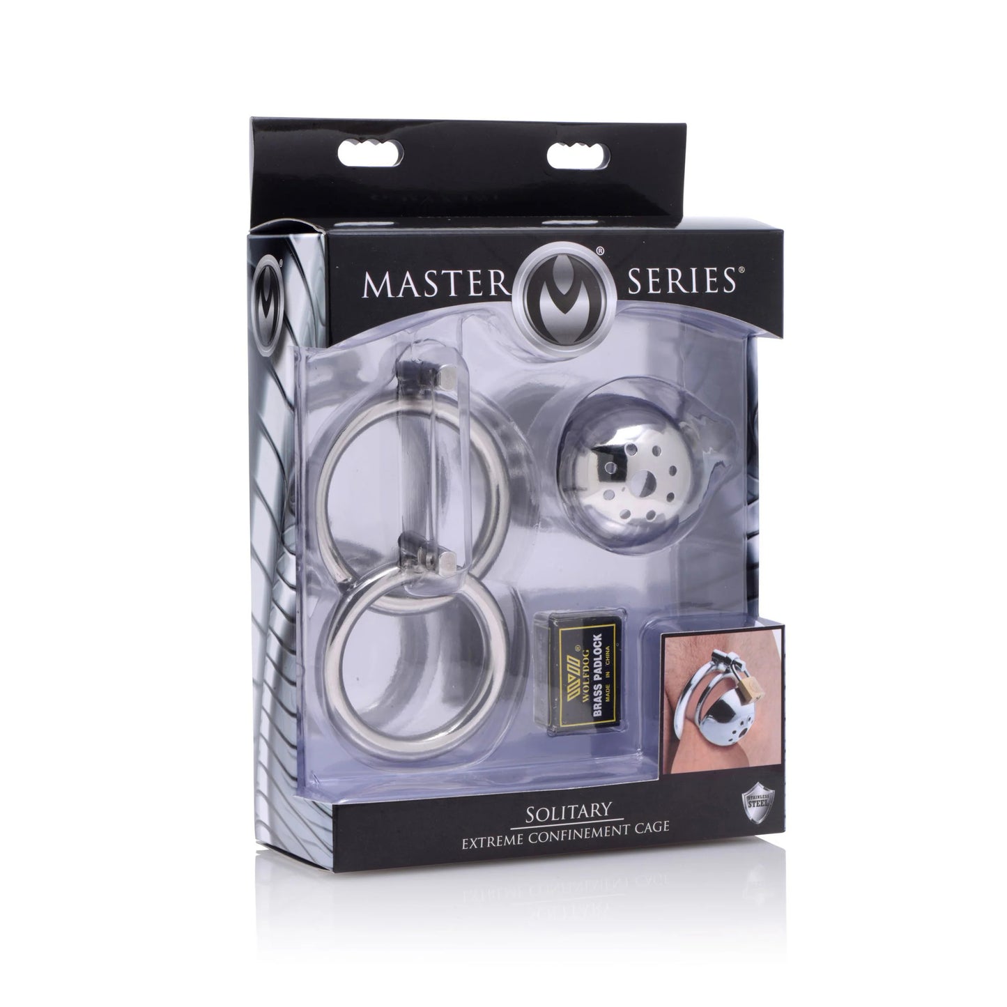 Master Series - Solitary Extreme Confinement Cage | 848518023032 | Available at EroticWarehouse.com