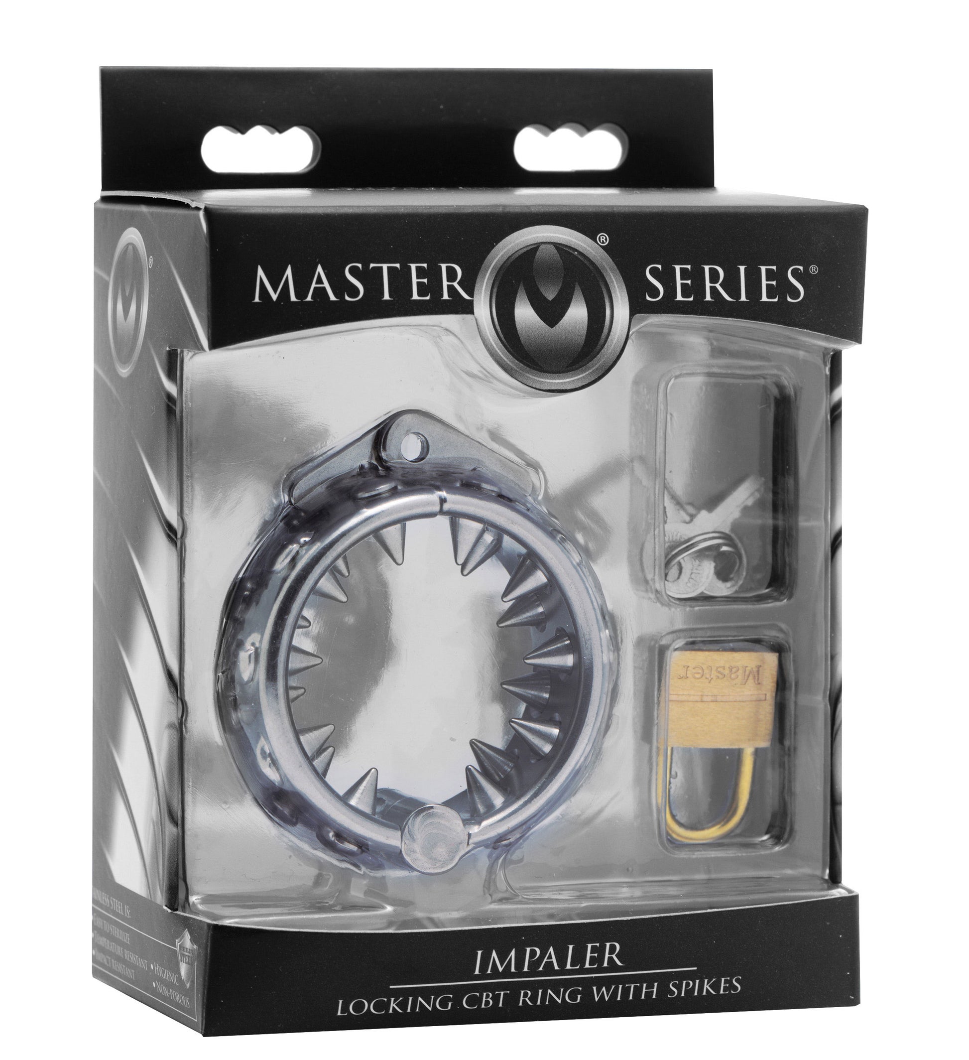 Impaler Locking Cbt Ring With Spikes | 848518023612 | Available at EroticWarehouse.com