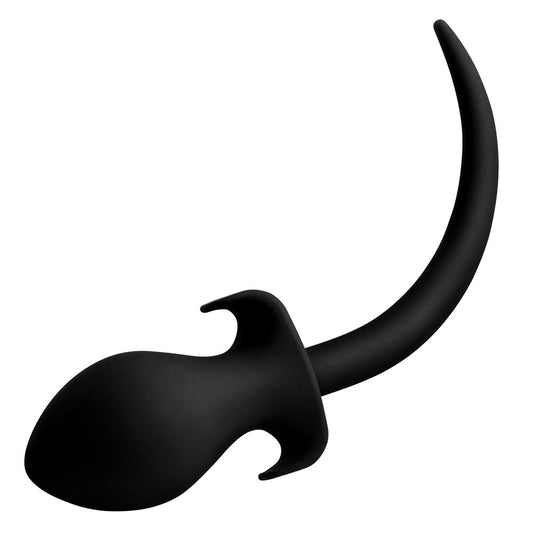 Xl Silicone Puppy Tail Butt Plug | 848518024589 | Available at EroticWarehouse.com