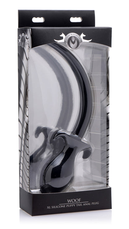 Xl Silicone Puppy Tail Butt Plug | 848518024589 | Available at EroticWarehouse.com