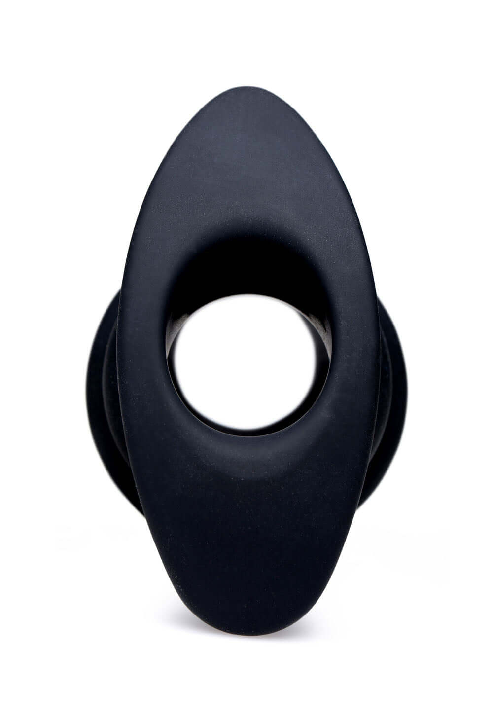 Hive Ass Tunnel Silicone Ribbed Hollow Anal Plug - Medium | 848518032874 | Available at EroticWarehouse.com