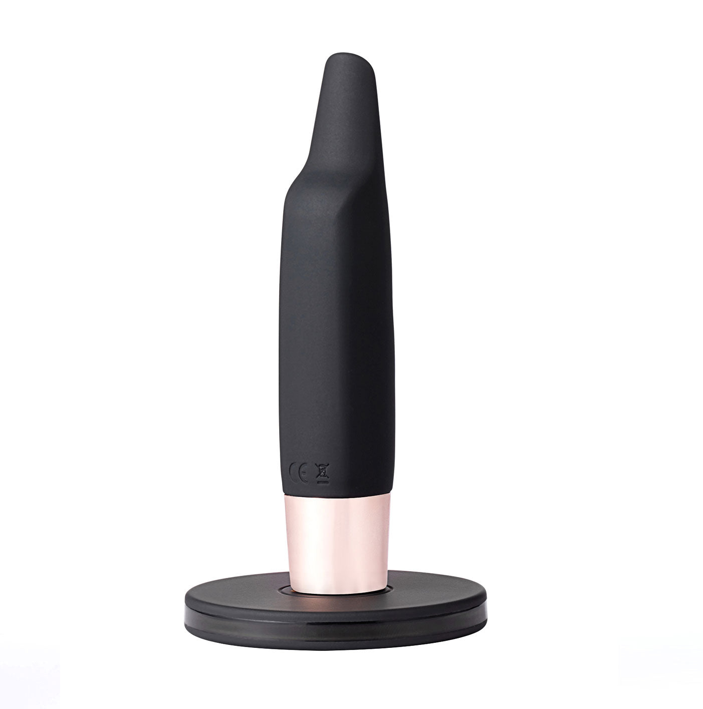Aspen 15-Function Rechargeable Wireless Flickering Tip Vibrator - Black | 5060311473240 | Available at EroticWarehouse.com