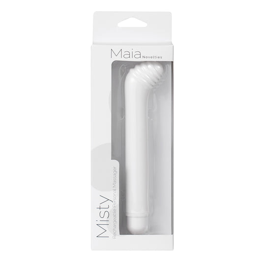 Misty G-Spot Vibrator - White | 5060311473325 | Available at EroticWarehouse.com