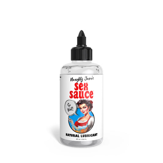 Naughty Jane's Sex Sauce Natural Lubricant 8oz | 848518054524 | Available at EroticWarehouse.com