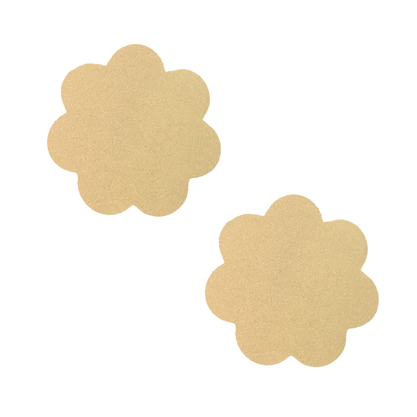 Honey Light Nude Back to Basics Petal Pasties | 689855877786 | Available at EroticWarehouse.com