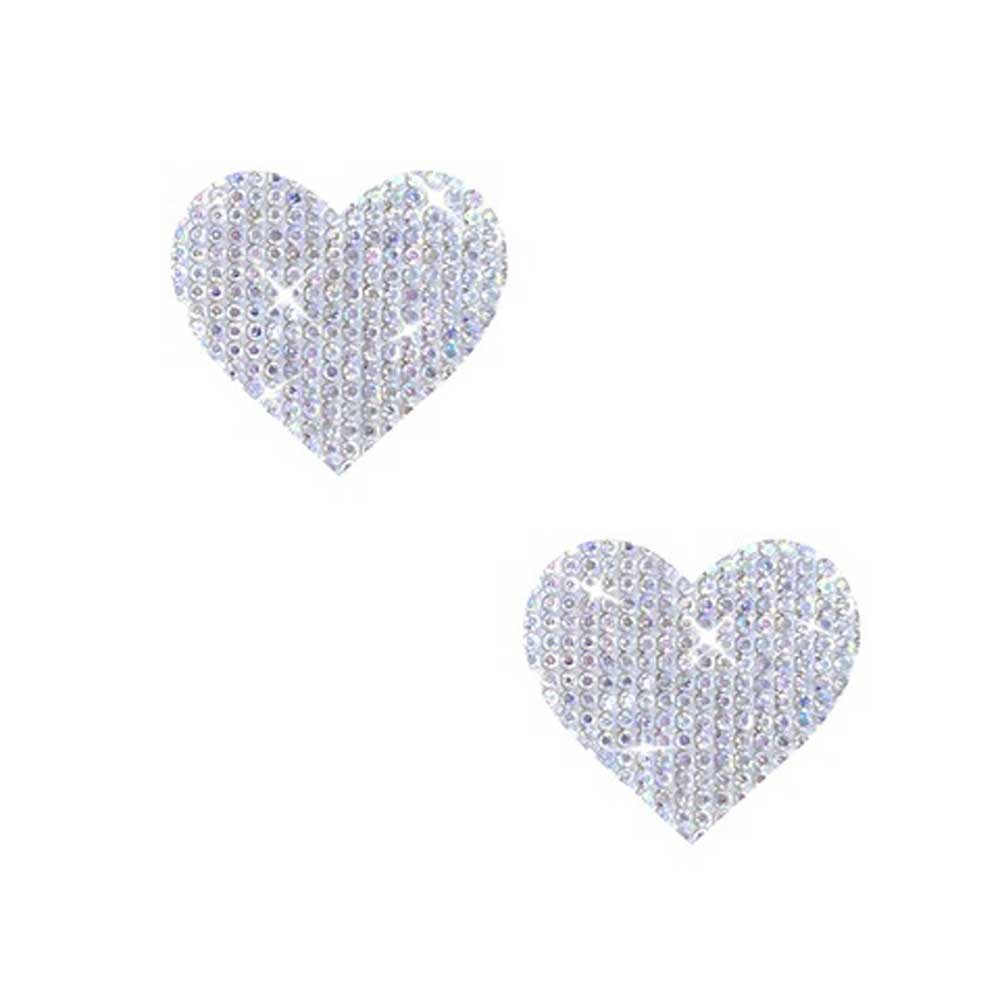 Razzle Dazzle Crystal Jewel Sparkle I Heart U Body Stickers 6 Pk | 672975646356 | Available at EroticWarehouse.com