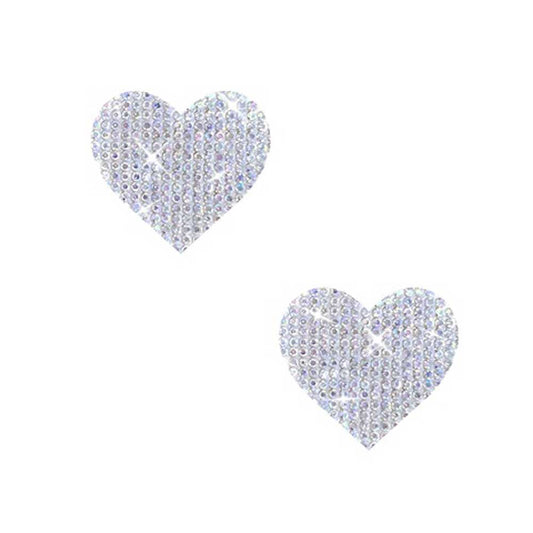 Razzle Dazzle Crystal Jewel Sparkle I Heart U Body Stickers 6 Pk | 672975646356 | Available at EroticWarehouse.com