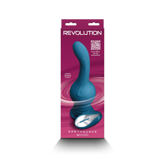 Revolution - Earthquake - Teal | 657447106507 | Available at EroticWarehouse.com