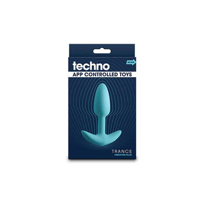 Techno - Trance App Controlled Butt Plug - Blue | 657447109270 | Available at EroticWarehouse.com