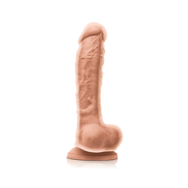 Colours - Dual Density - 8 Inch Dildo - White | 657447101656 | Available at EroticWarehouse.com